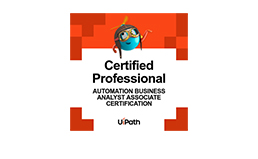 UiPath Automation Business Analyst Associate